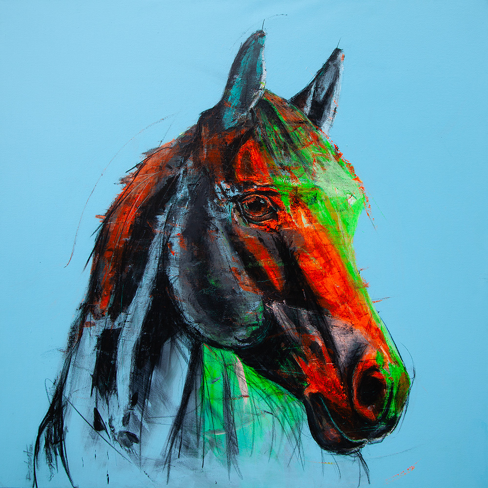 Cheval bleu 03